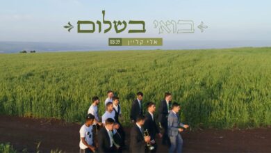 צפו: אלי קליין מציג וידאו-קליפ חדש לבתו שנולדה - "בואי בשלום"