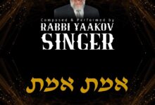 "אמת אמת" - הרב יעקב סינגר וילד הפלא צבי שטרן בסינגל מרגש