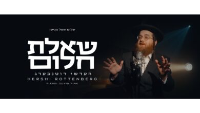 צפו: הערשי רוטנבערג בסינגל-קליפ לפסח תשפ"ב