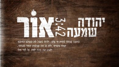 צפו: יהודה שמעה בסינגל-קליפ חדש - "אור"