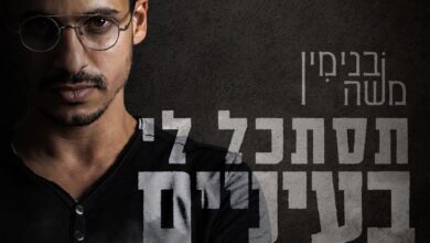 בעיניים